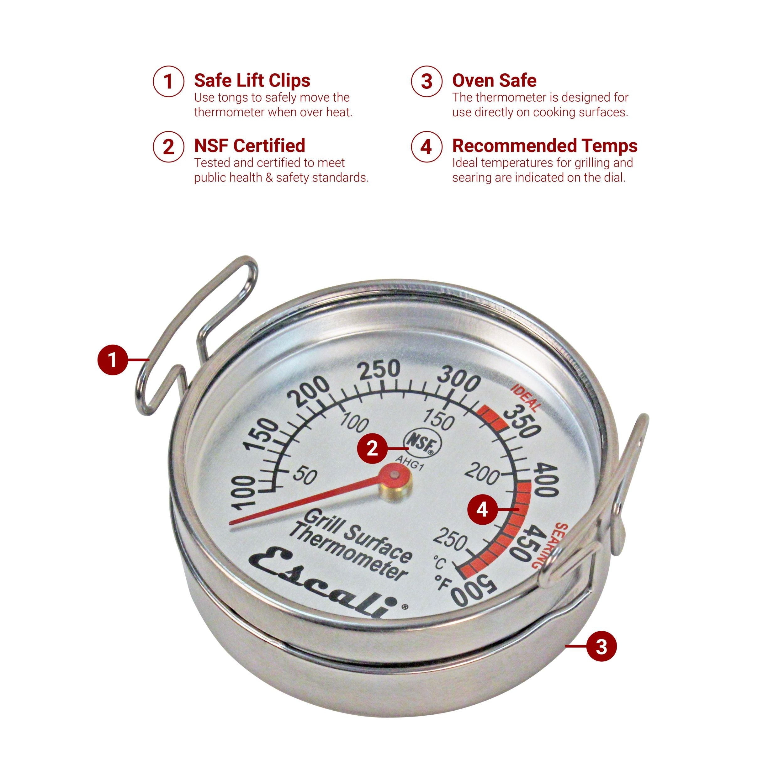Grill Surface Thermometer