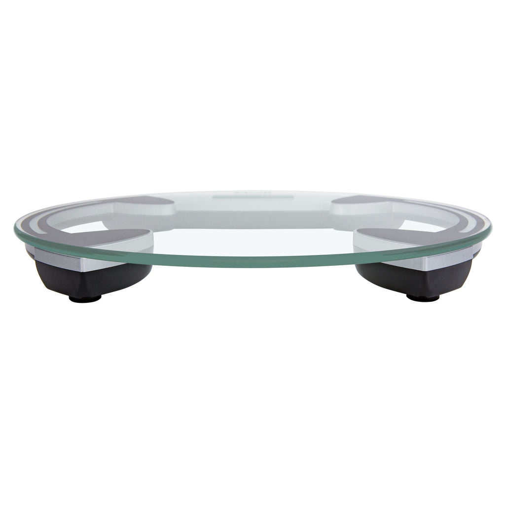 Clear Glass Bathroom Scale - Round