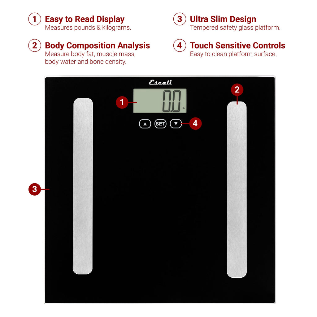 Bath and Kitchen Scale Bundle (BF180-2, SQ157B)