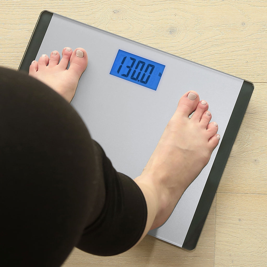 Escali Wide Body Platform Glass Digital Scale