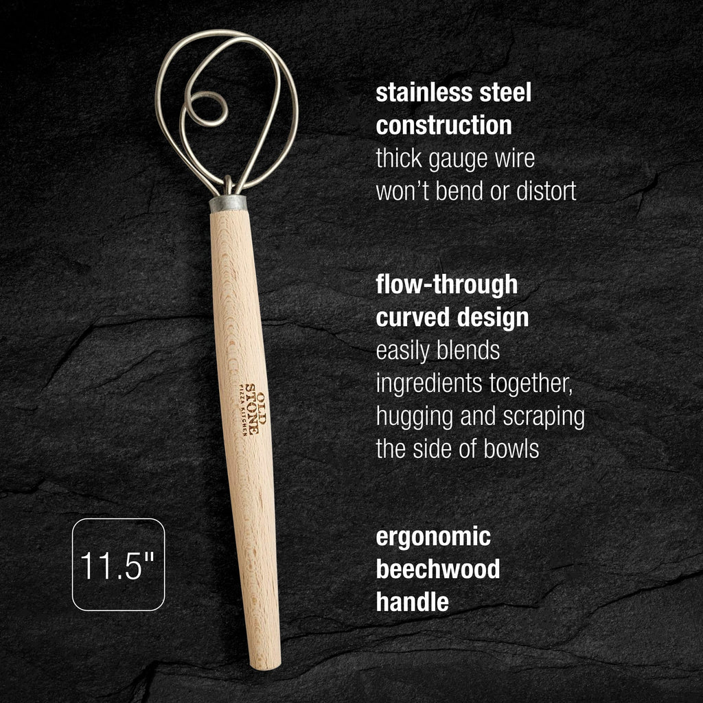 Dough Whisk, 11.5-Inch