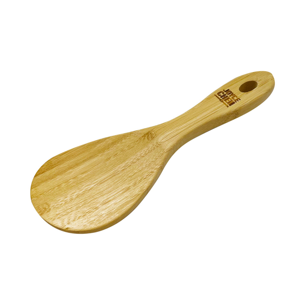 Burnished Bamboo Rice Paddle, 9-Inch