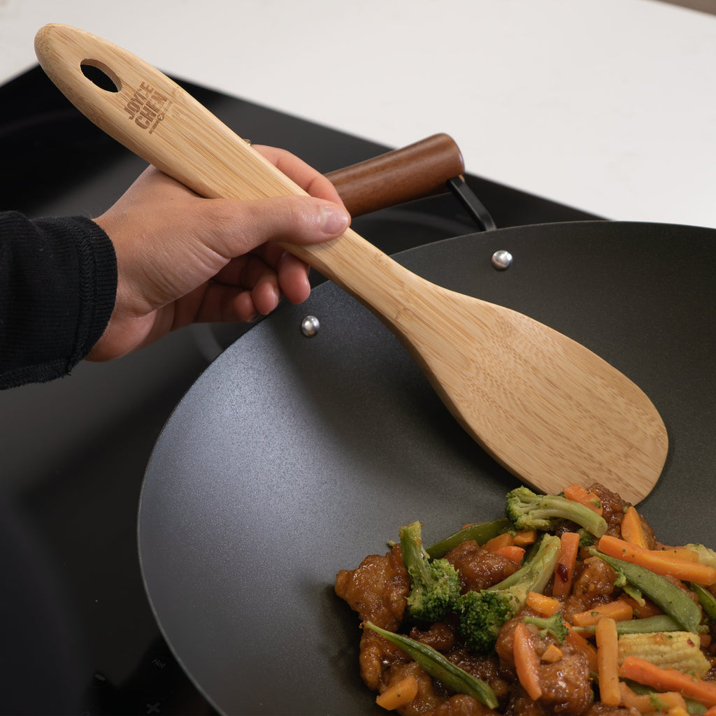 All-Purpose Burnished Bamboo Spatula, 13-Inch