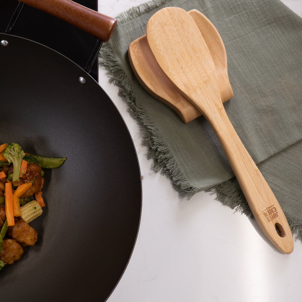 All-Purpose Burnished Bamboo Spatula, 13-Inch