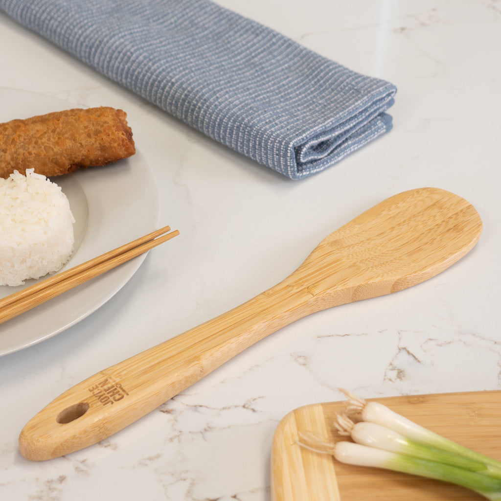 All-Purpose Burnished Bamboo Spatula, 13-Inch