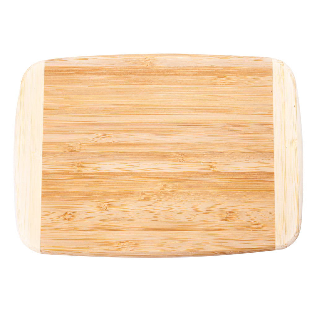 Compact Burnished Bamboo Cutting Board, 5x7 Inches