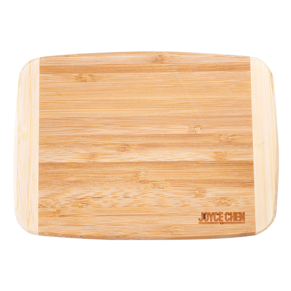 Compact Burnished Bamboo Cutting Board, 5x7 Inches