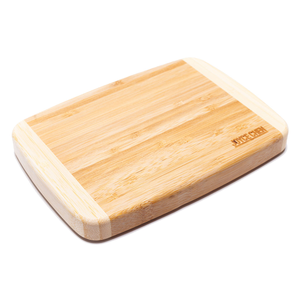 Small Burnished Bamboo Cutting Board, 6x9 Inches
