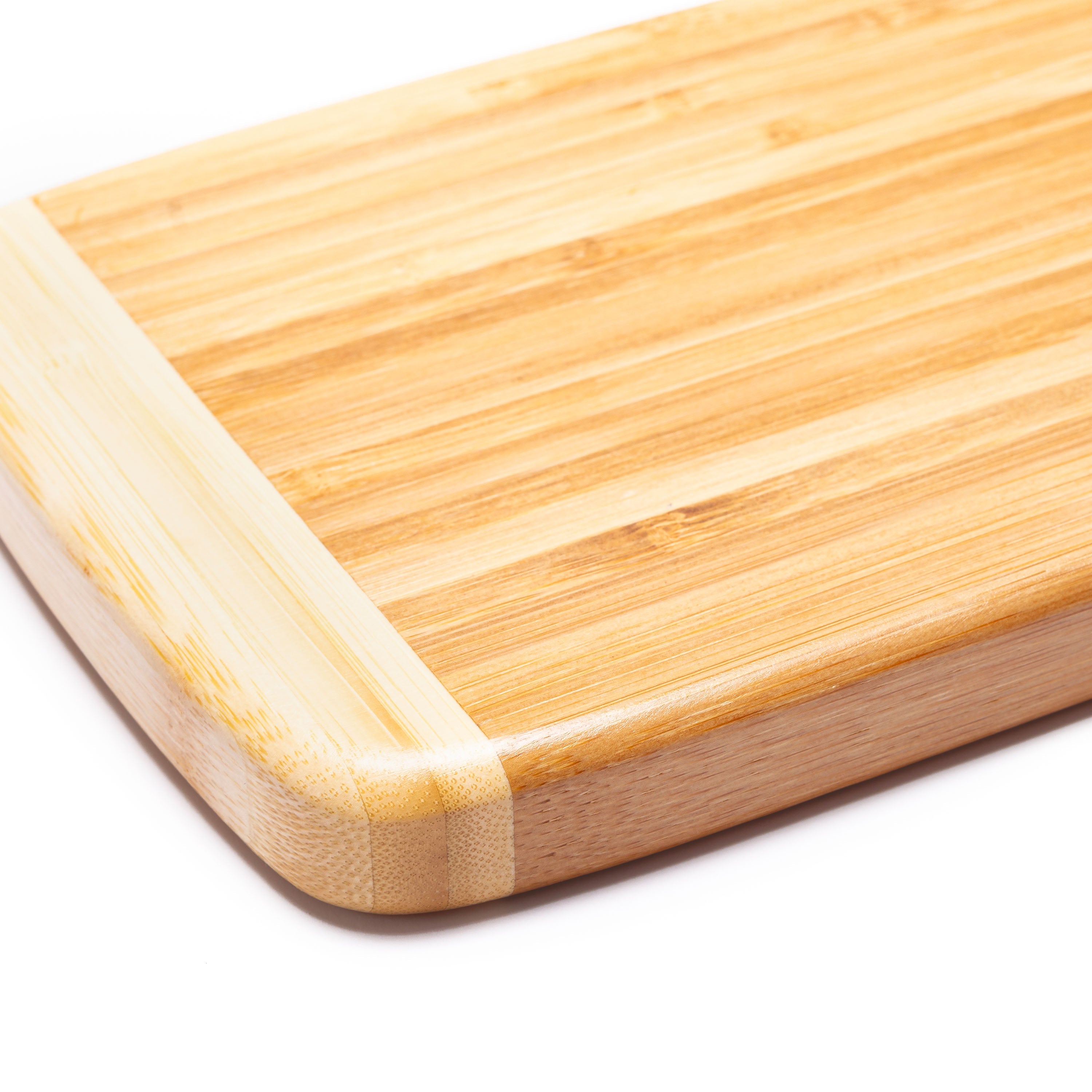 Small Burnished Bamboo Cutting Board, 6x9 Inches