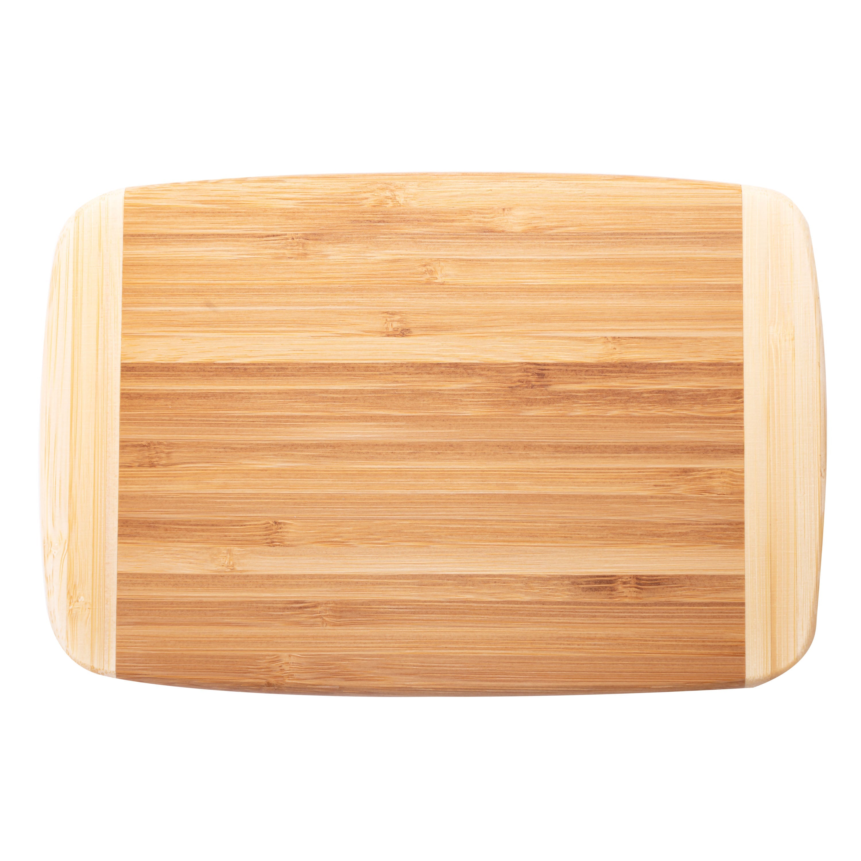 Small Burnished Bamboo Cutting Board, 6x9 Inches
