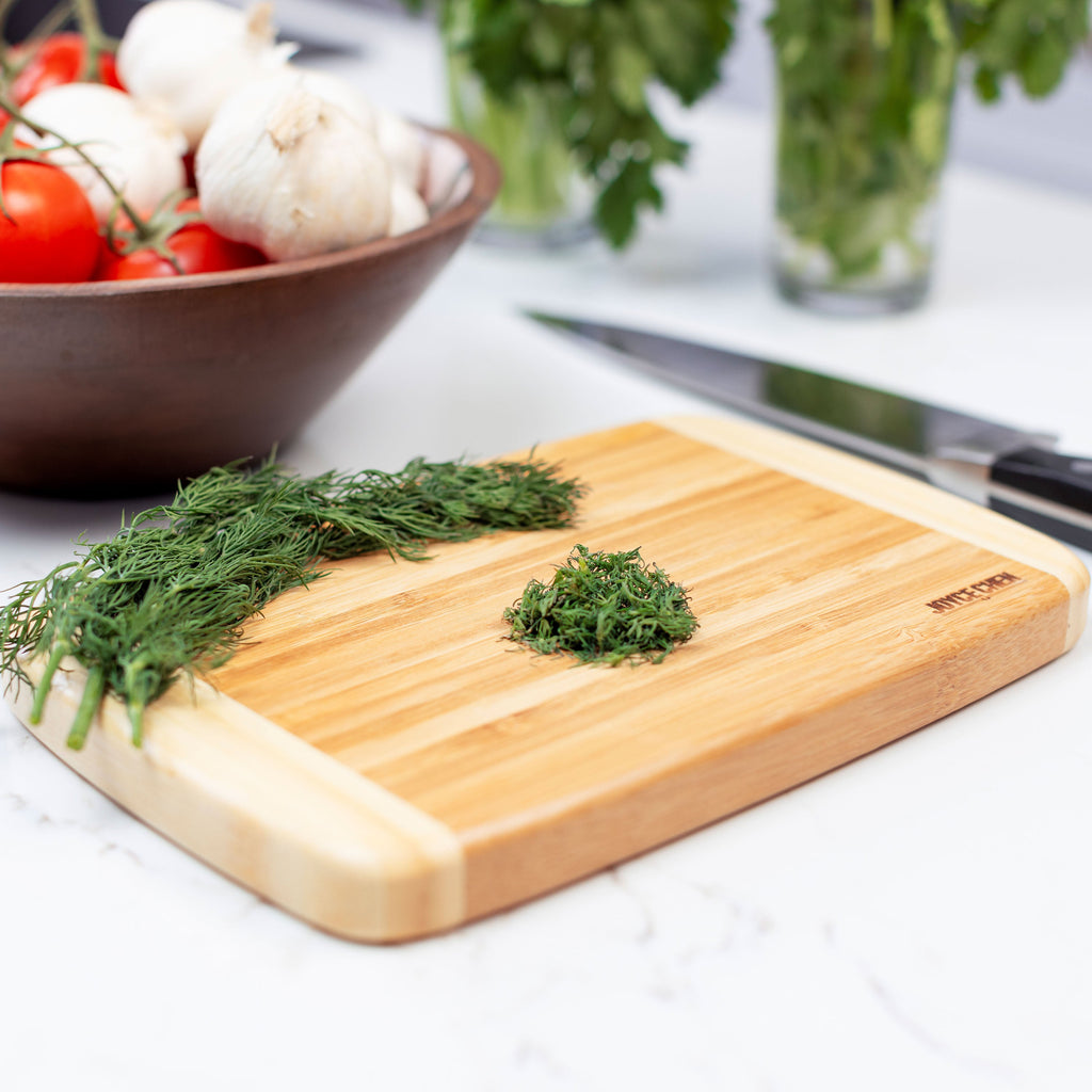 Burnished Bamboo Cutting Board Set, 3 pack