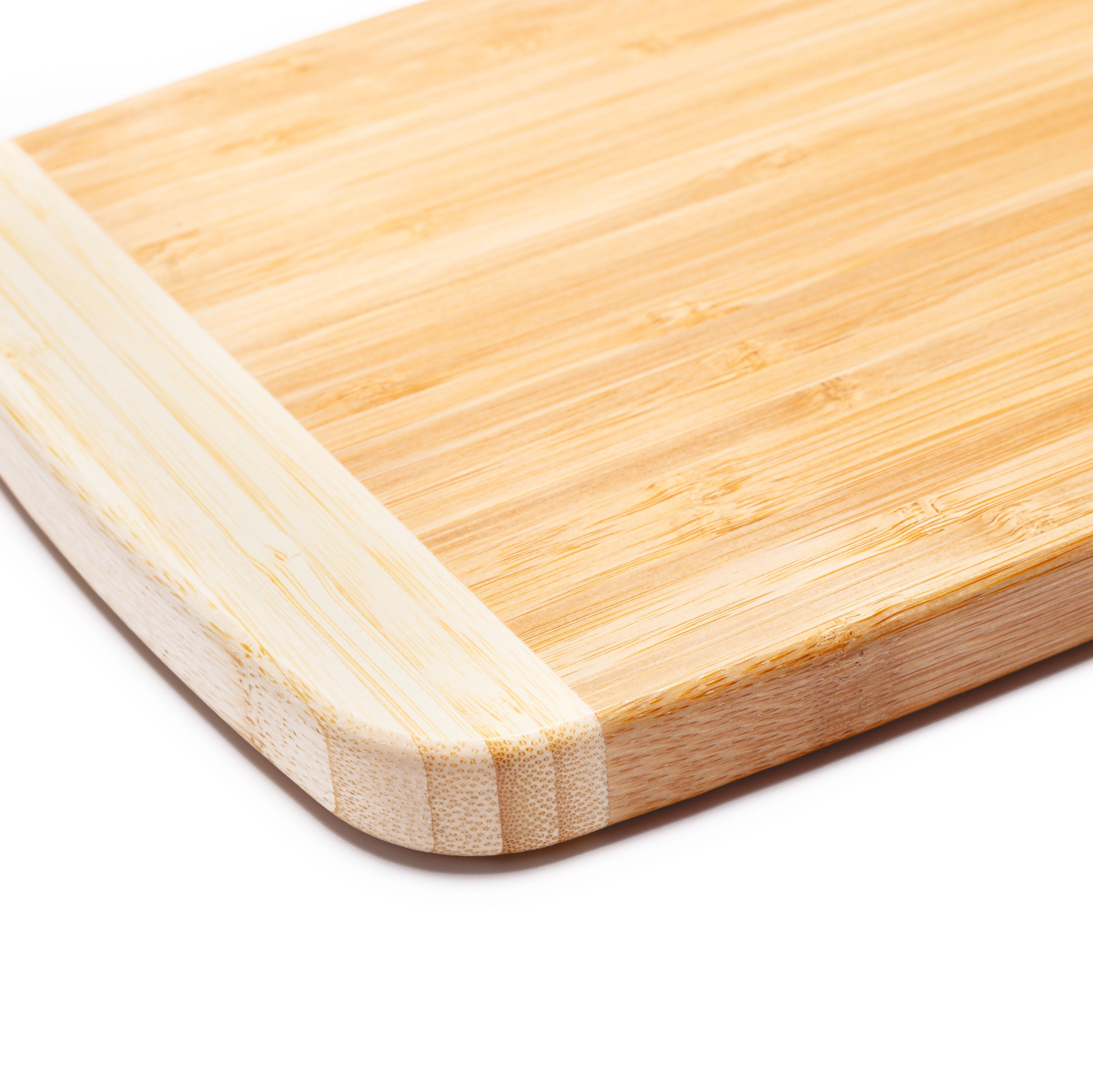 Medium Burnished Bamboo Cutting Board, 8x12 Inches
