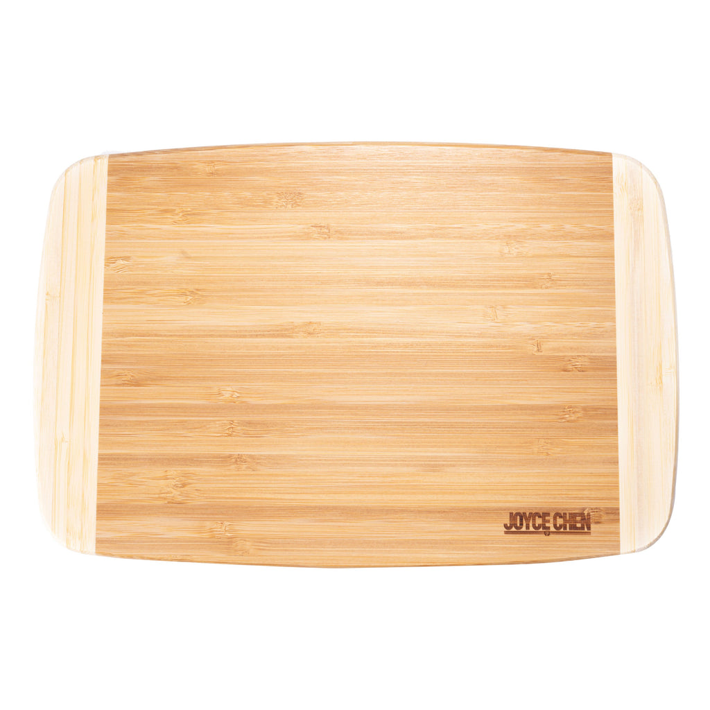 Medium Burnished Bamboo Cutting Board, 8x12 Inches