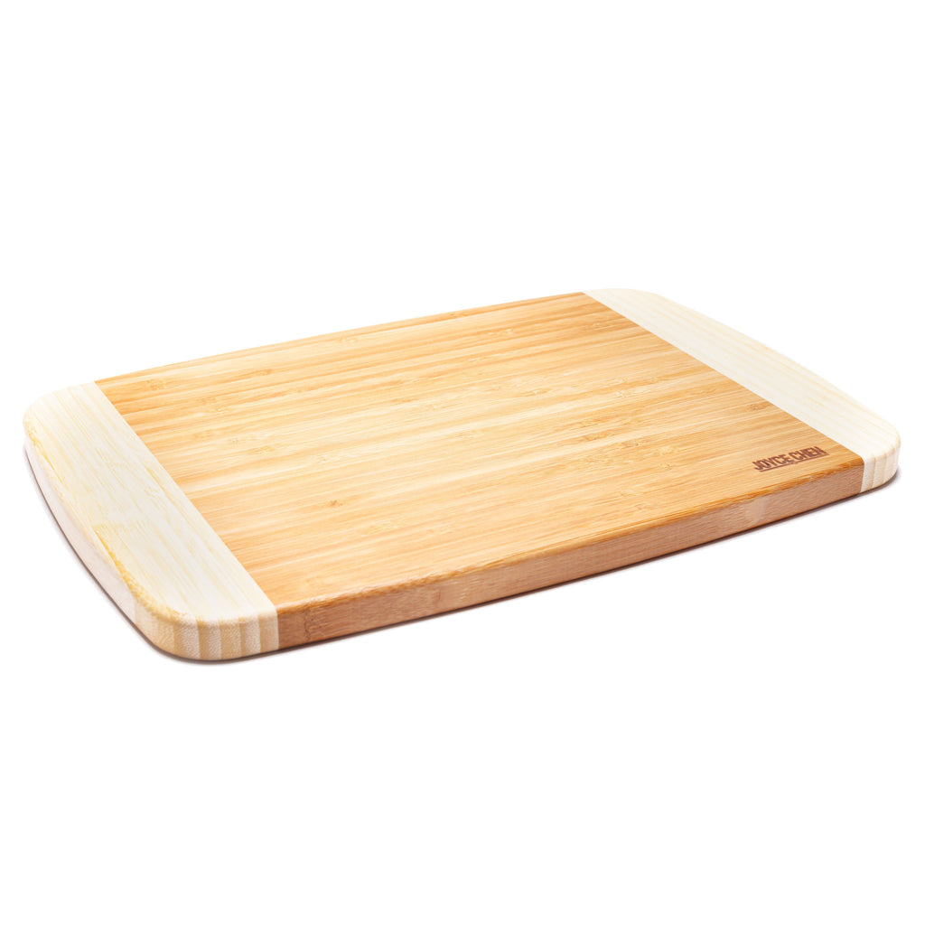 Large Burnished Bamboo Cutting Board, 10x15-Inch