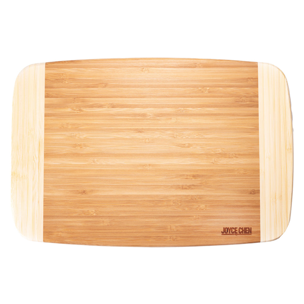 Large Burnished Bamboo Cutting Board, 10x15-Inch