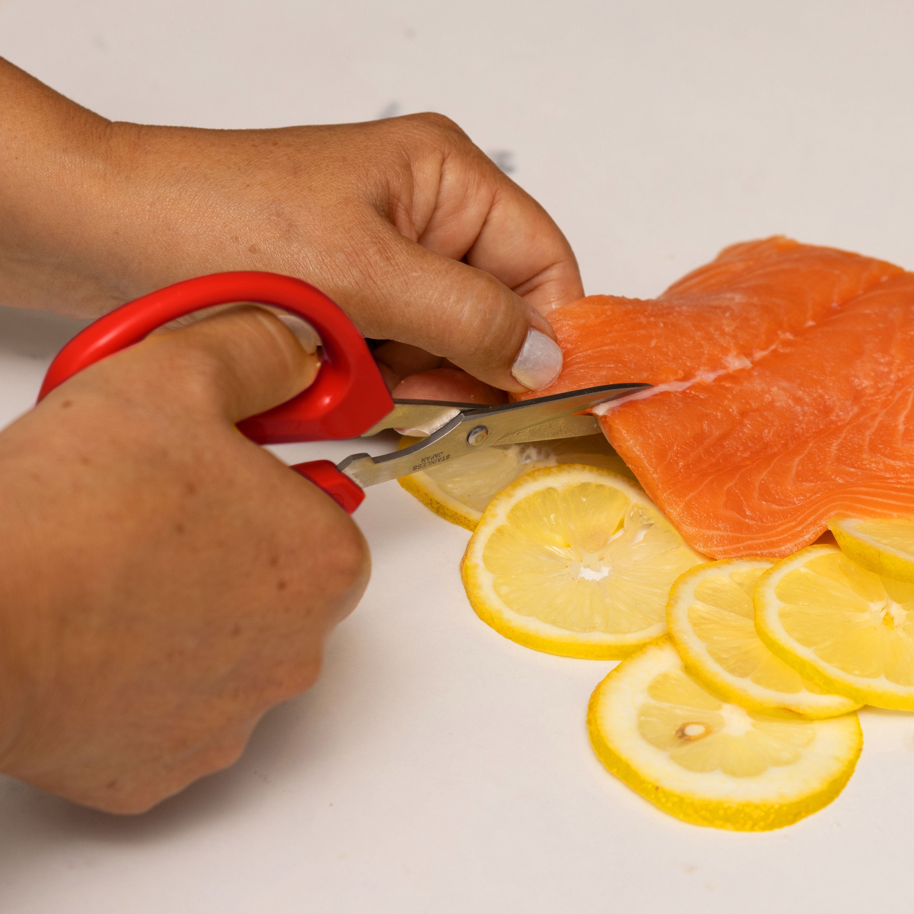 Original Unlimited Kitchen Scissors with Red Handles