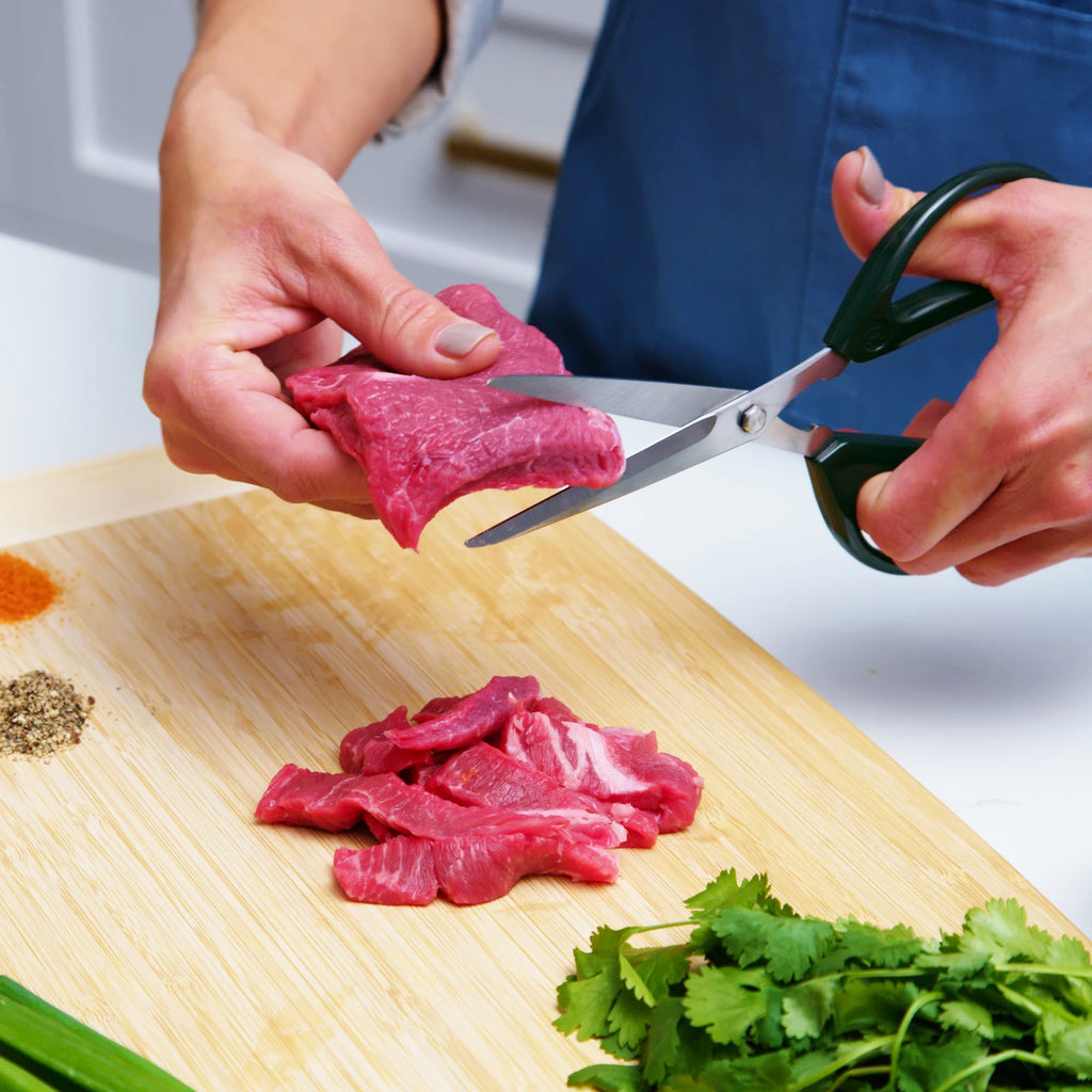 Deluxe Unlimited Kitchen Scissors, 8" - Dark Olive