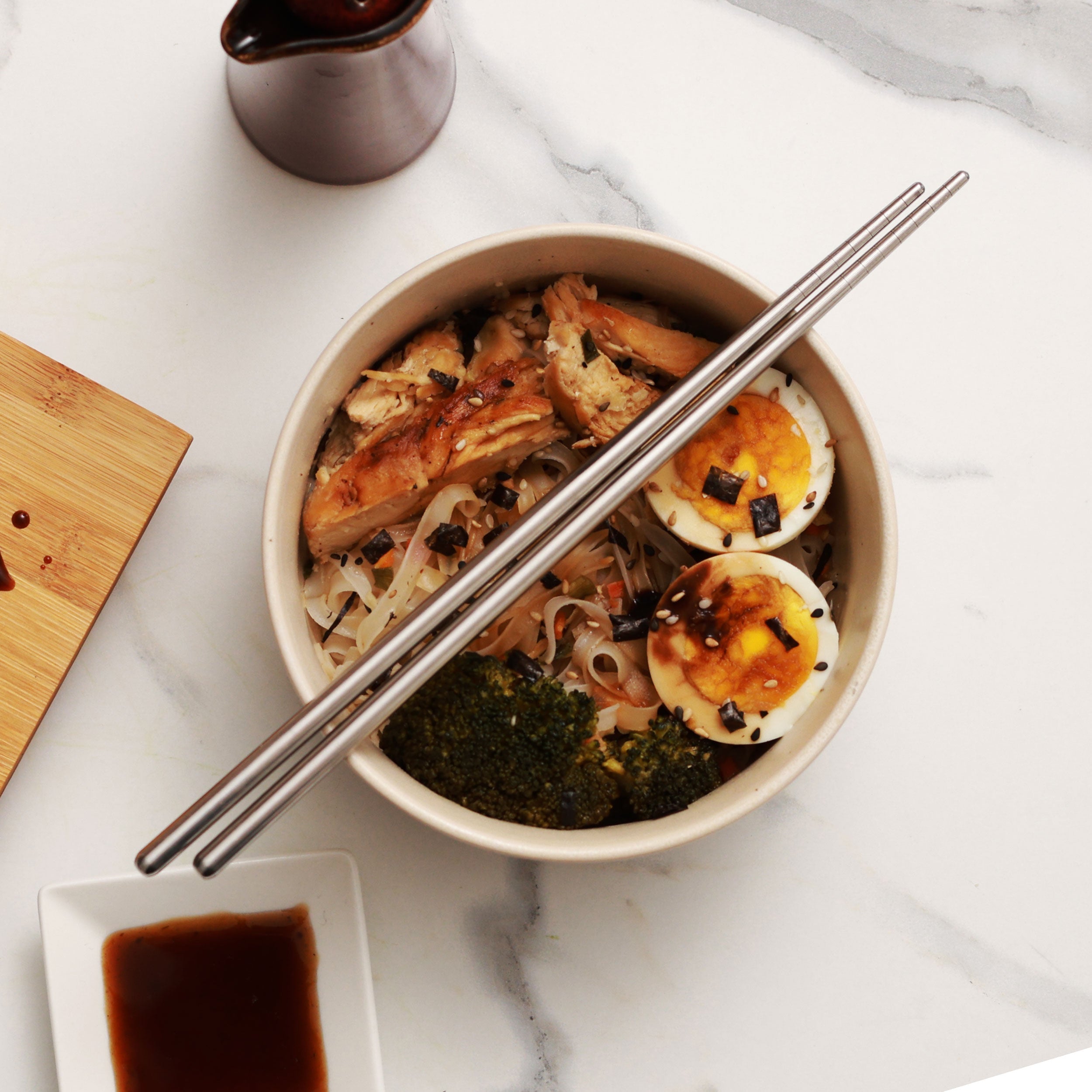 Professional Series Uncoated 14" Wok Bundle, 12 piece