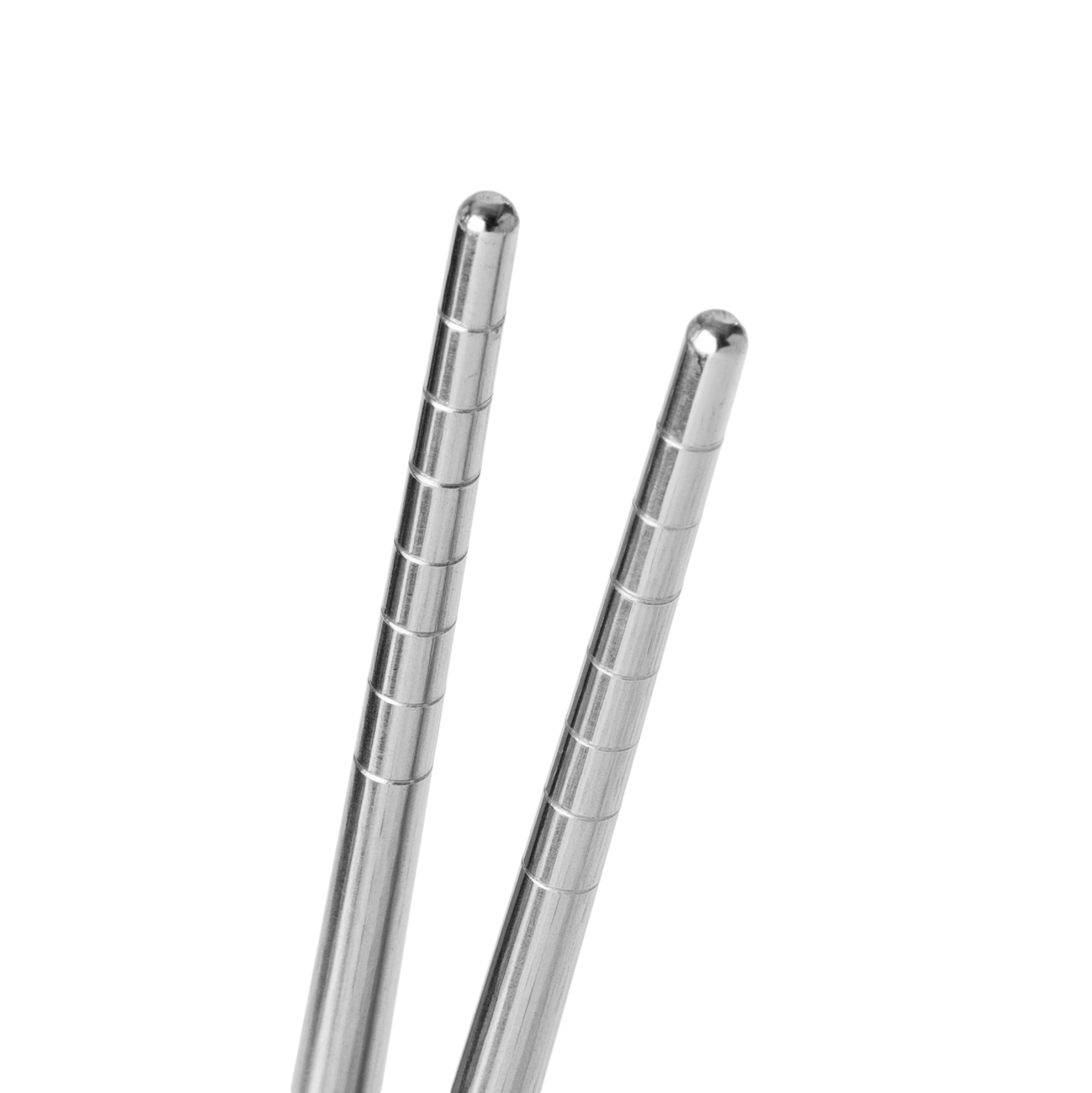 Reusable Stainless Steel Metal Chopsticks Set, 5 Pair Set