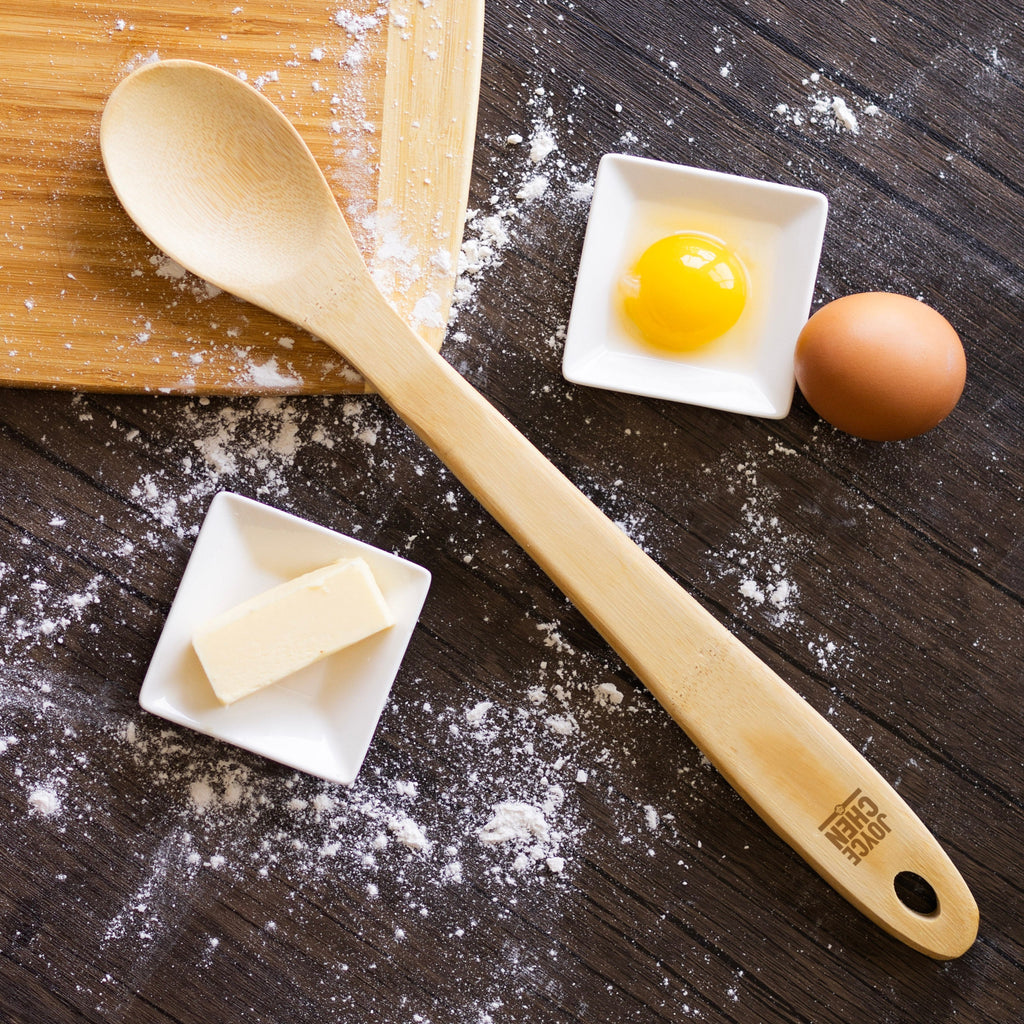 11 Piece Burnished Bamboo Utensil Set