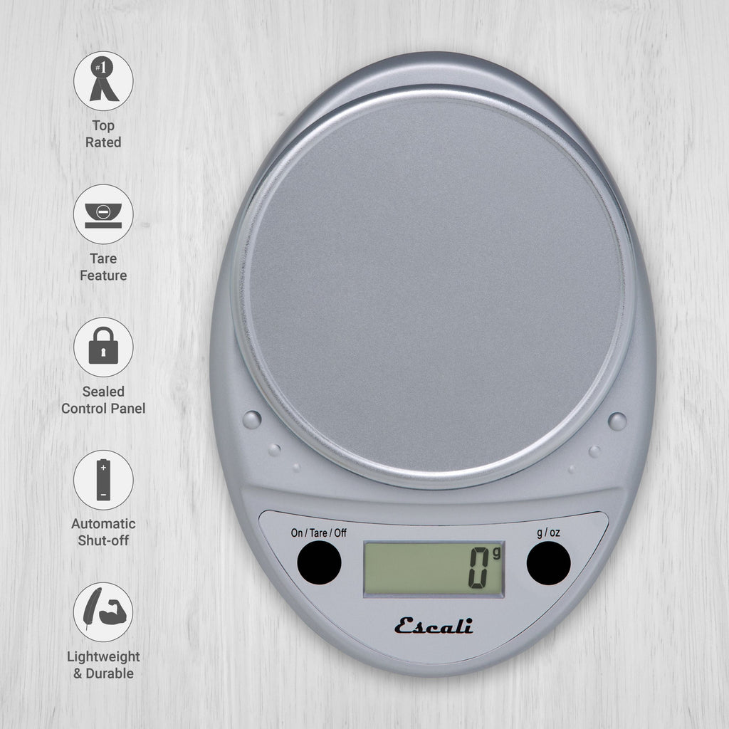 Primo Digital Scale - Chrome