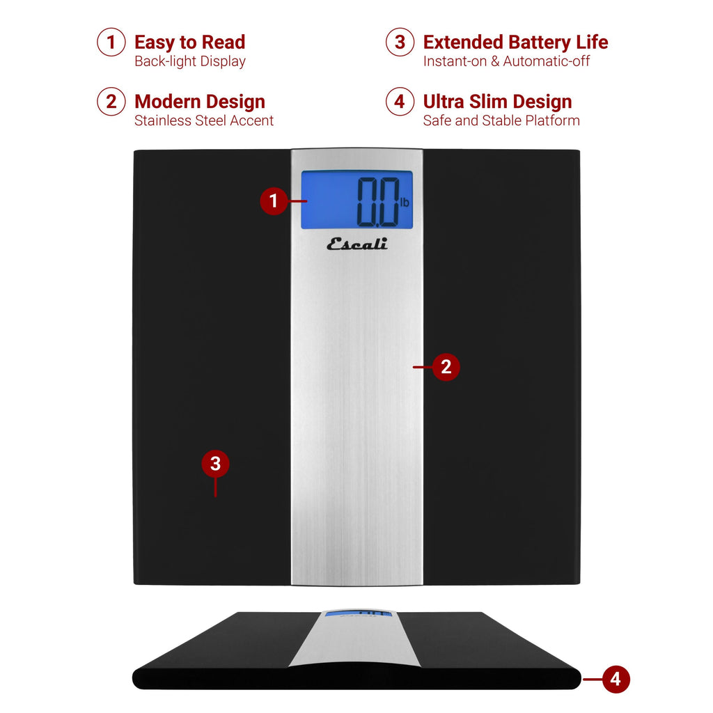 Ultra Slim Bathroom Scale