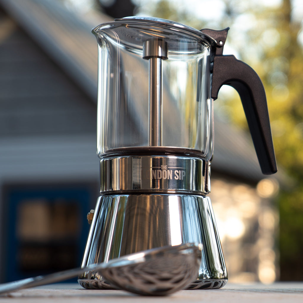 Glass Stovetop Espresso Coffee Maker