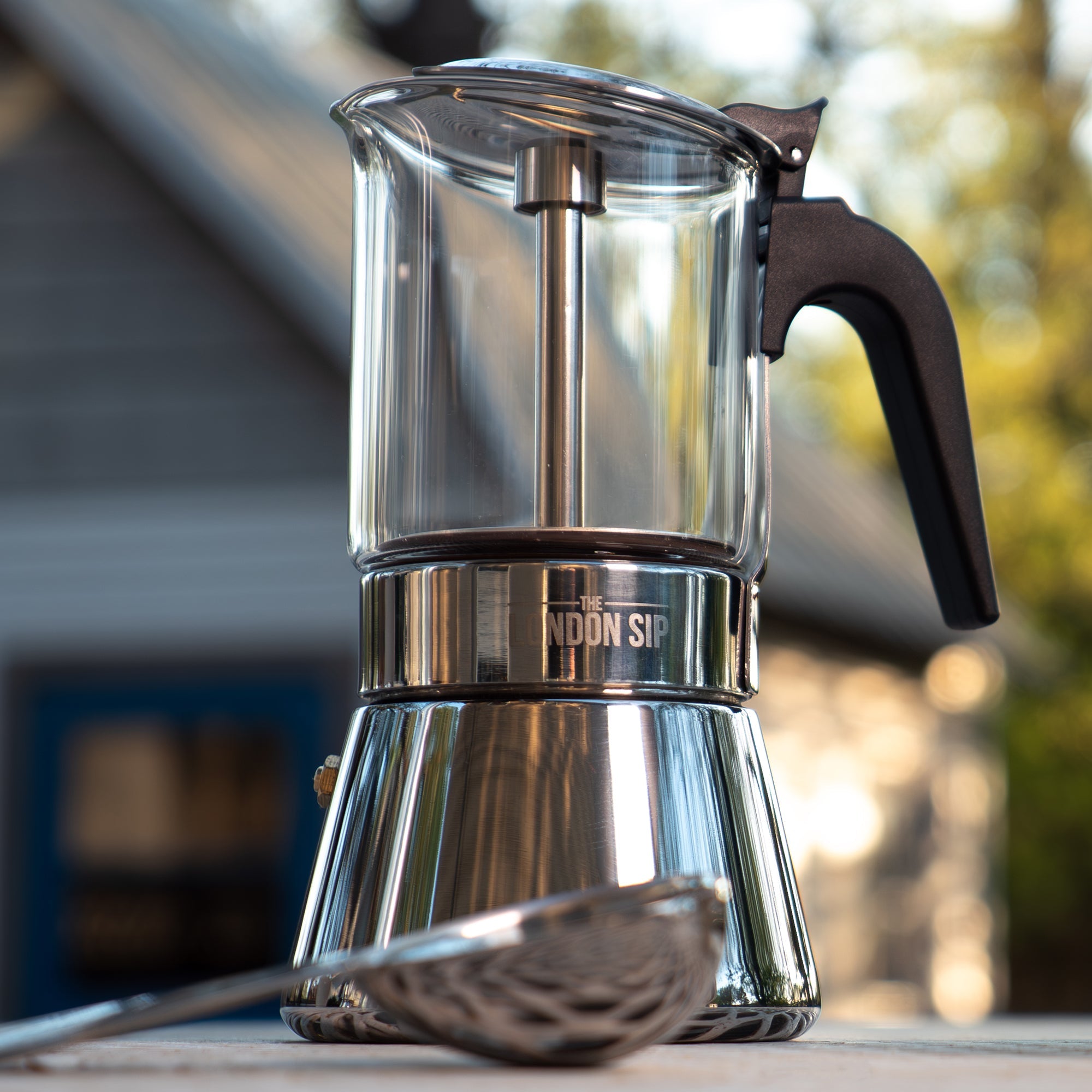 Glass Stovetop Espresso Coffee Maker