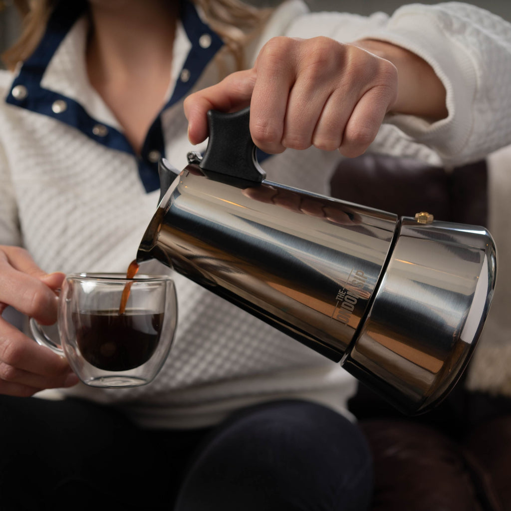 Stainless Steel Stovetop Espresso Coffee Maker