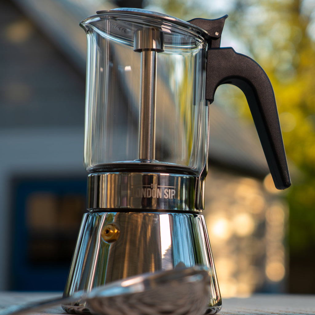 Glass Stovetop Espresso Coffee Maker