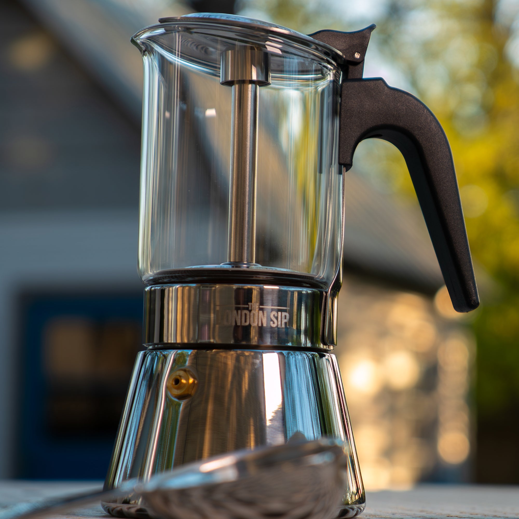Glass Stovetop Espresso Coffee Maker