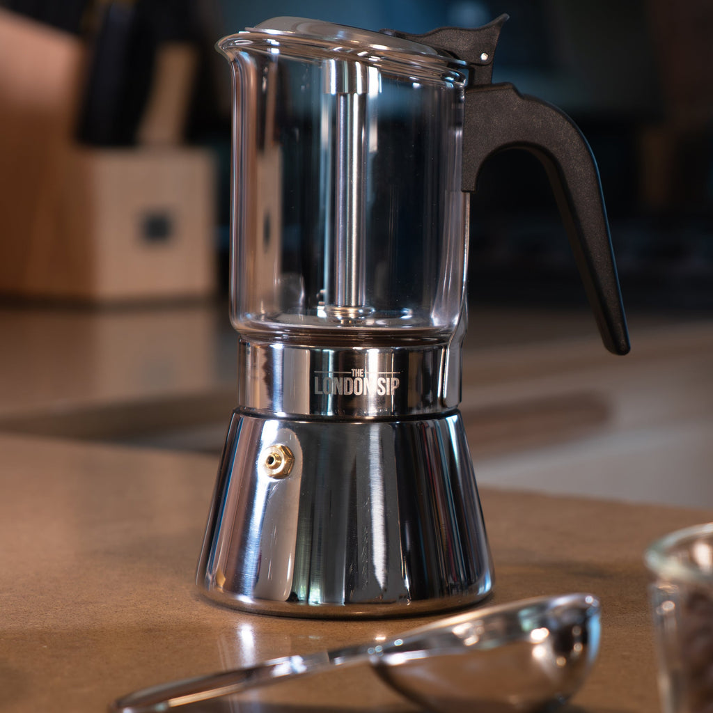 Glass Stovetop Espresso Coffee Maker