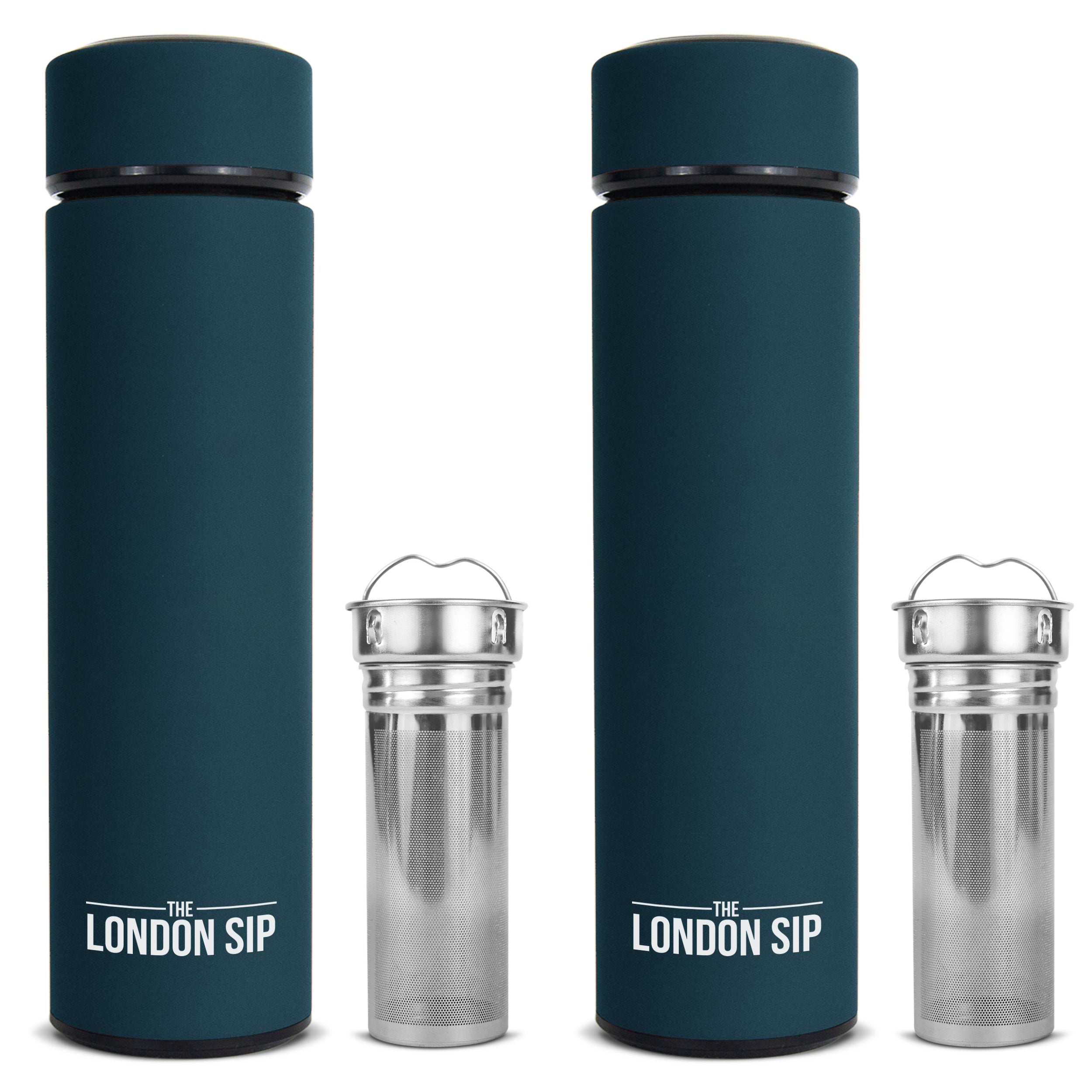 Tea Infuser Bottle 2-Pack, 16 Ounce