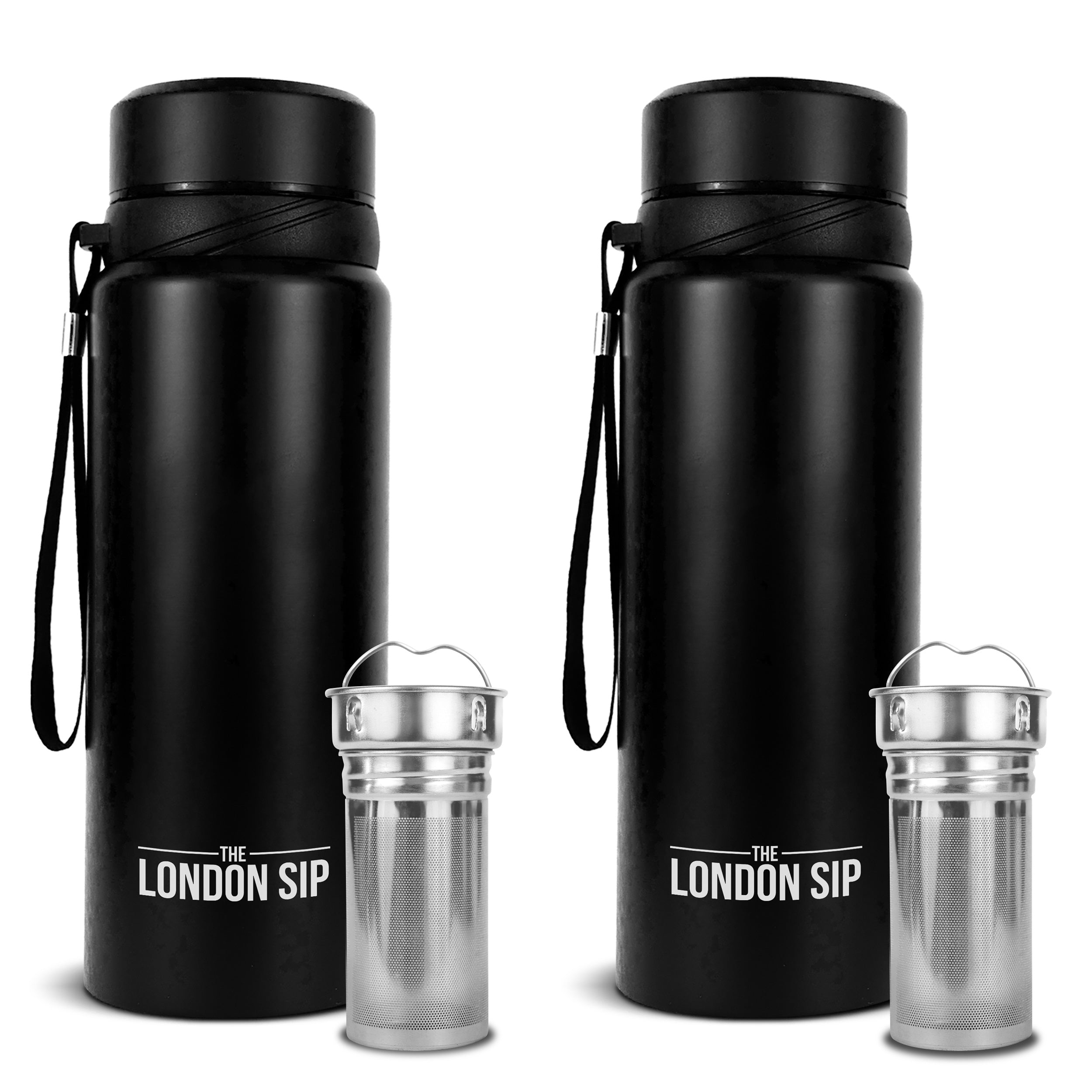 Tea Infuser Bottle 2-Pack, 25 Ounce