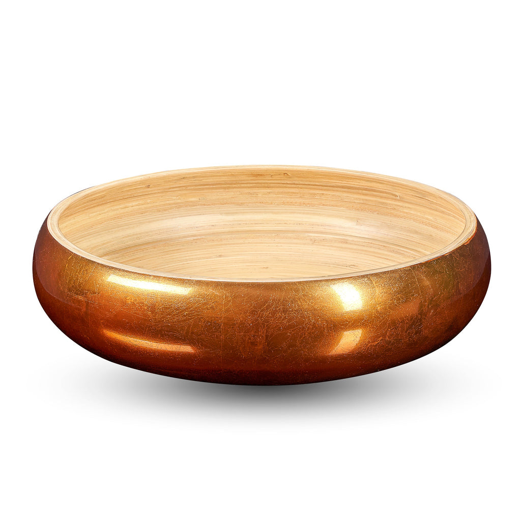 Lexa Bamboo Fruit Bowl, 12 Inch