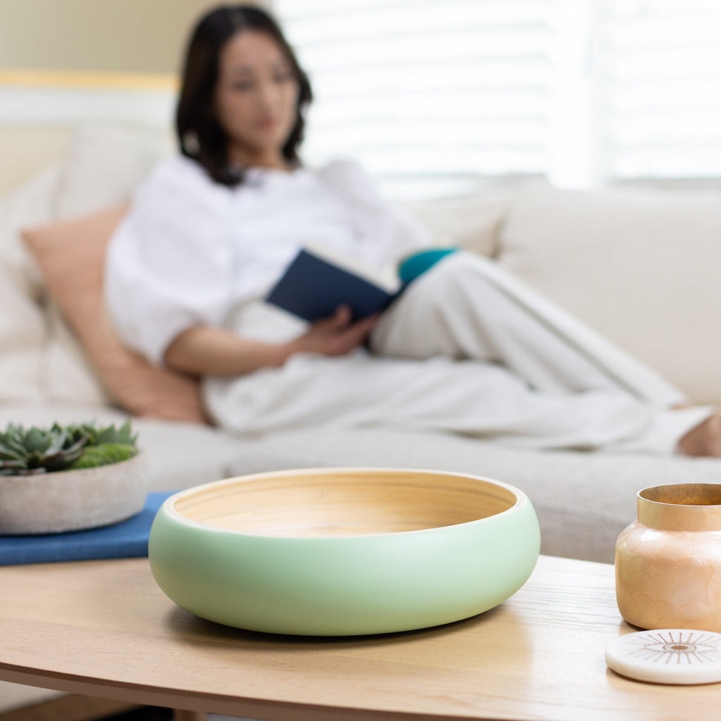 Lexa Bamboo Fruit Bowl, 12 Inch