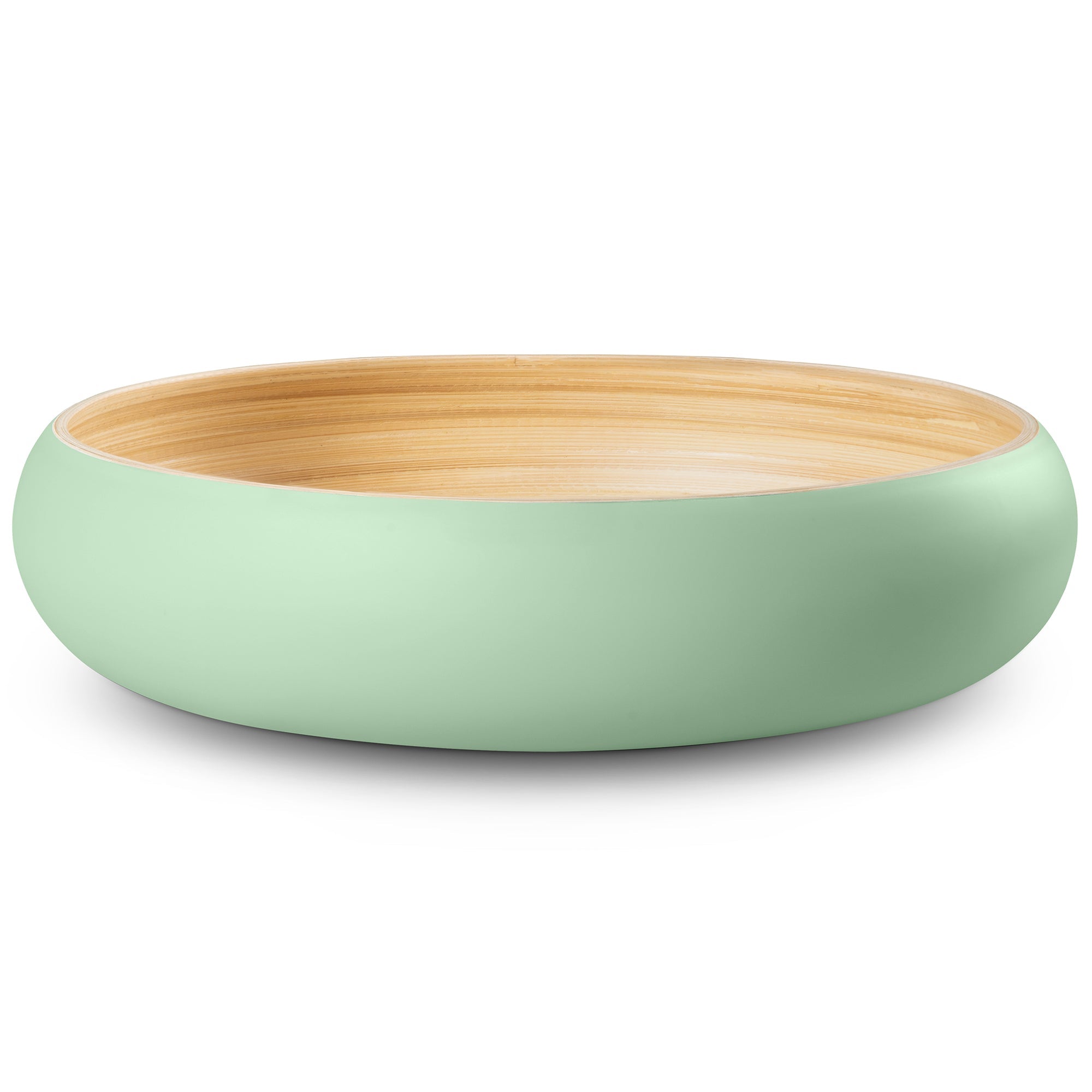 Lexa Bamboo Fruit Bowl, 12 Inch