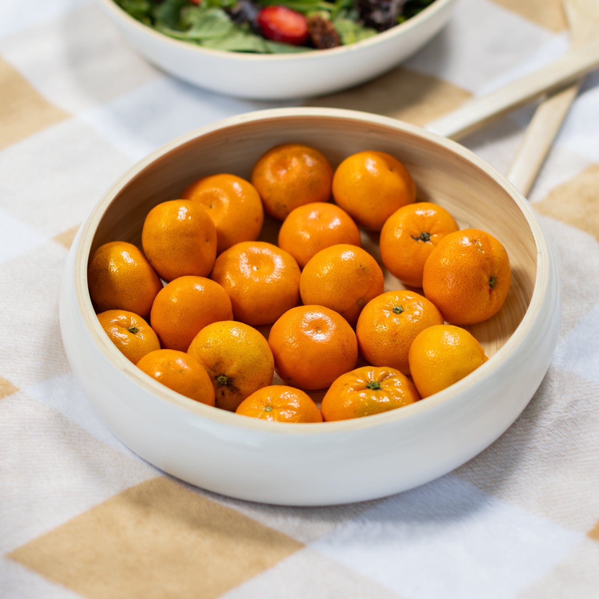 Lexa Bamboo Fruit Bowl, 12 Inch