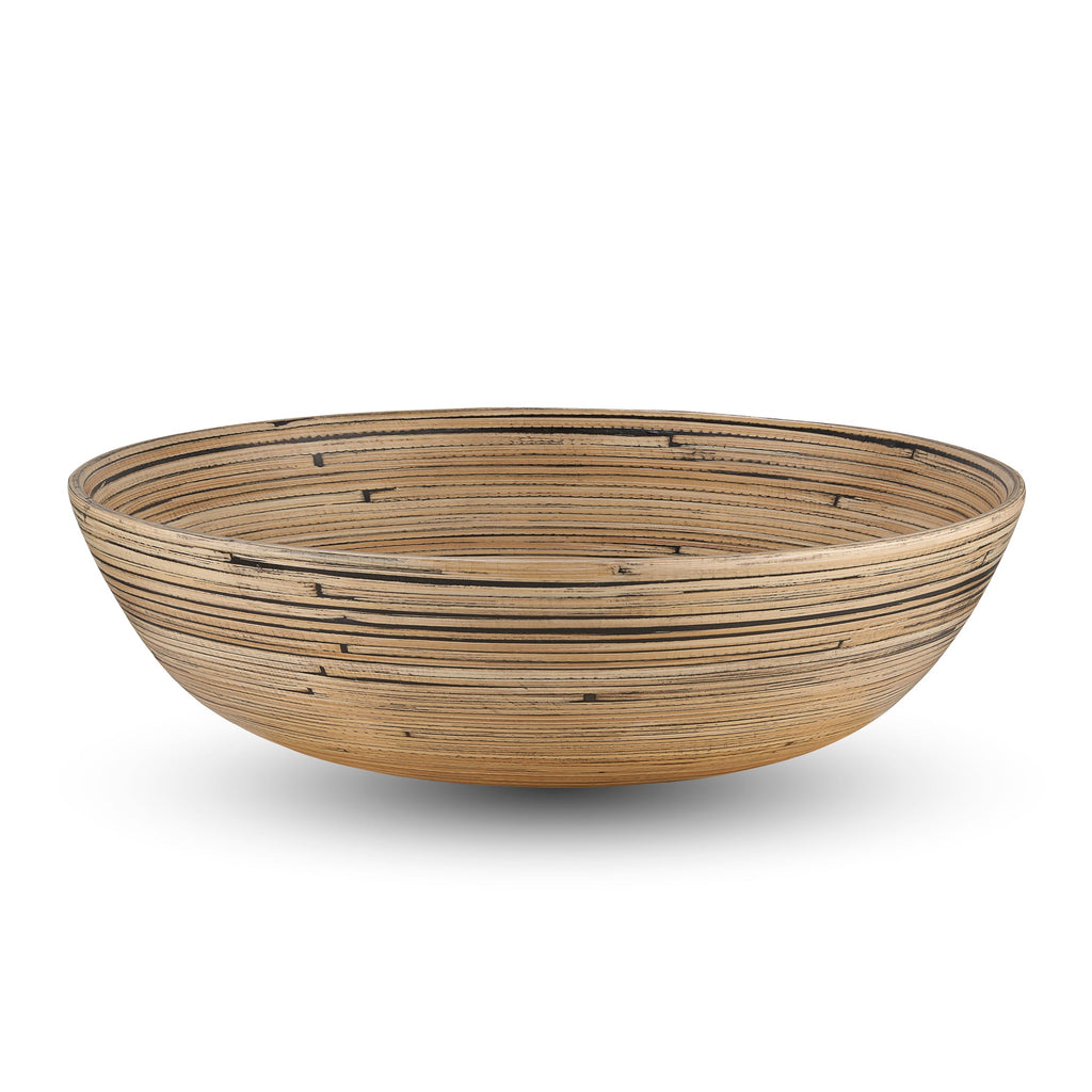 Lexa Bamboo Salad Bowl, 12 Inch