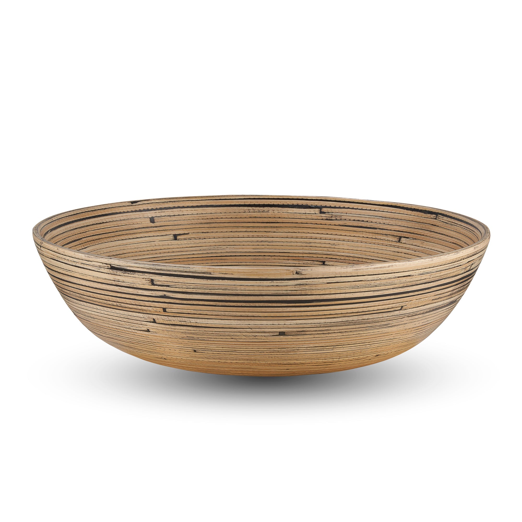 Lexa Bamboo Salad Bowl, 12 Inch