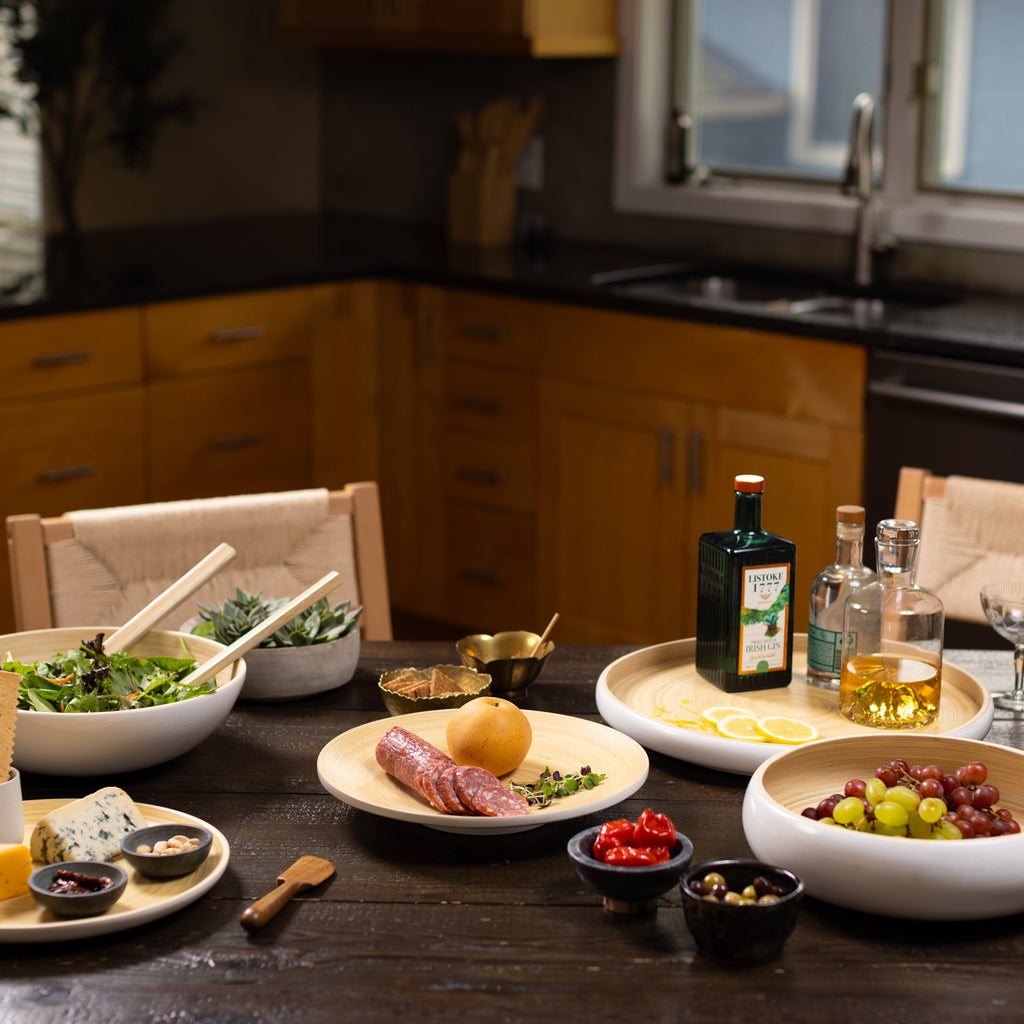 Lexa Bamboo Salad Bowl, 12 Inch