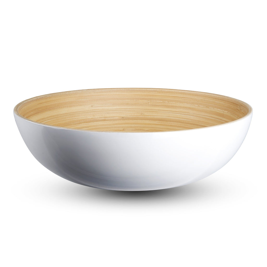 Lexa Bamboo Salad Bowl, 12 Inch