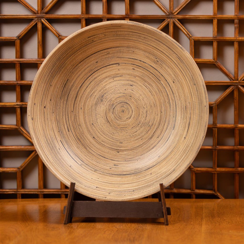 Lexa Bamboo Salad Bowl, 14 Inch