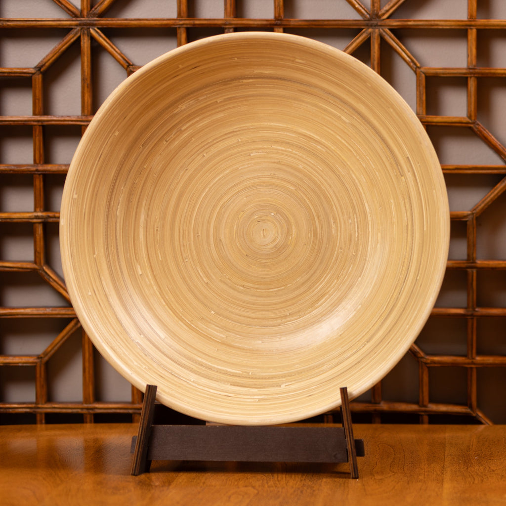 Lexa Bamboo Salad Bowl, 14 Inch