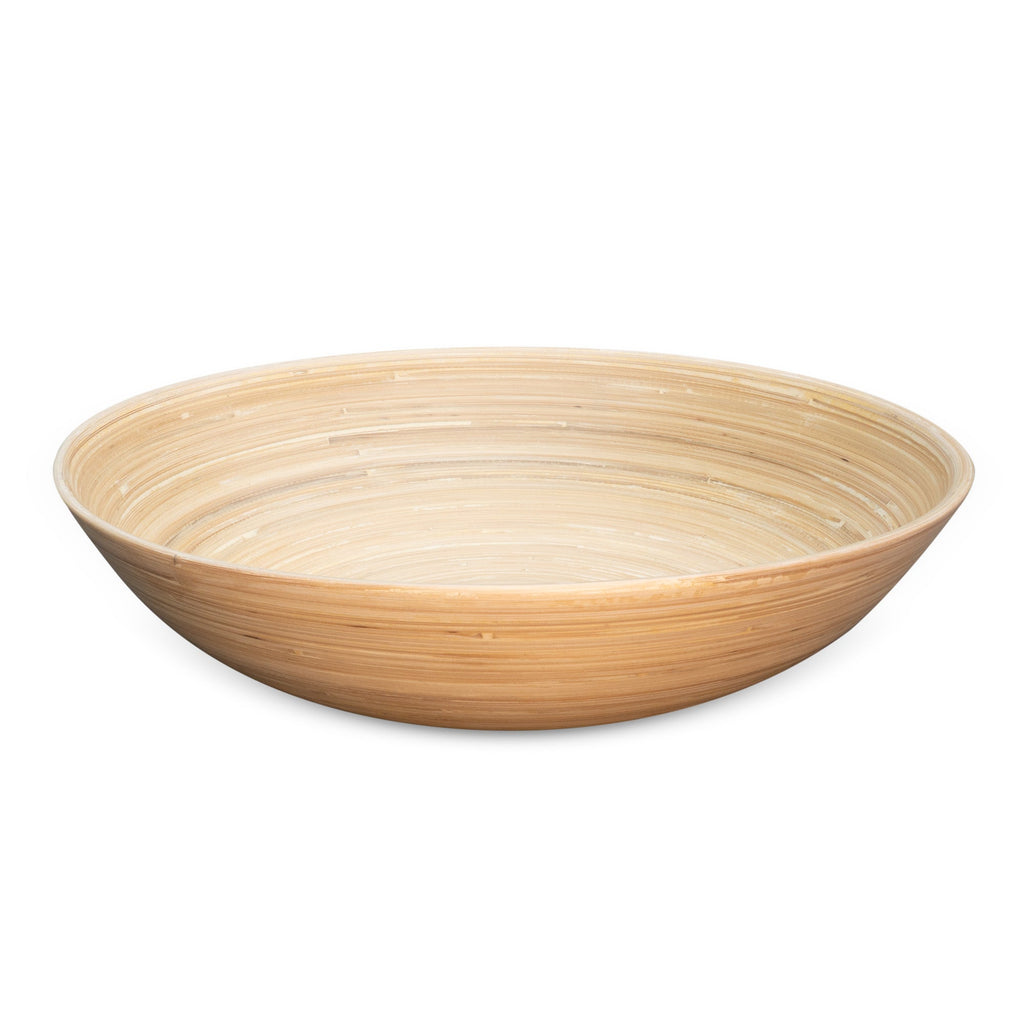 Lexa Bamboo Salad Bowl, 14 Inch