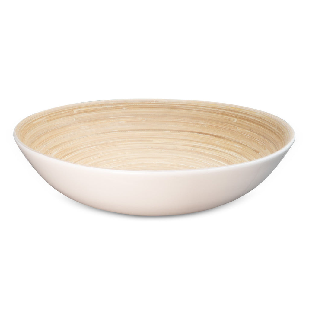 Lexa Bamboo Salad Bowl, 14 Inch