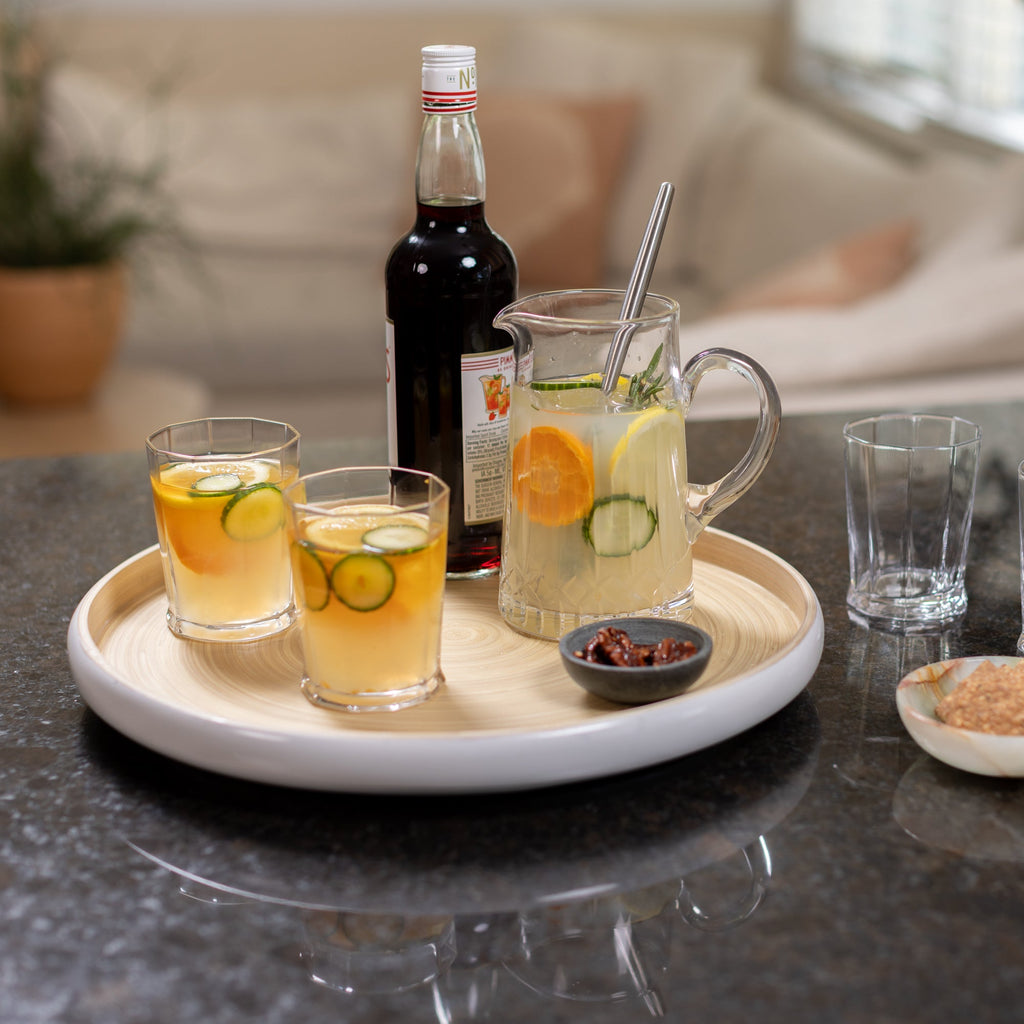 Lexa Bamboo Serving Tray, 16 Inch