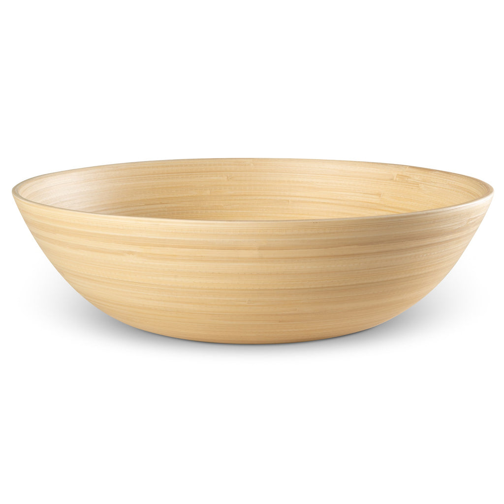 Lexa Bamboo Salad Bowl, 12 Inch