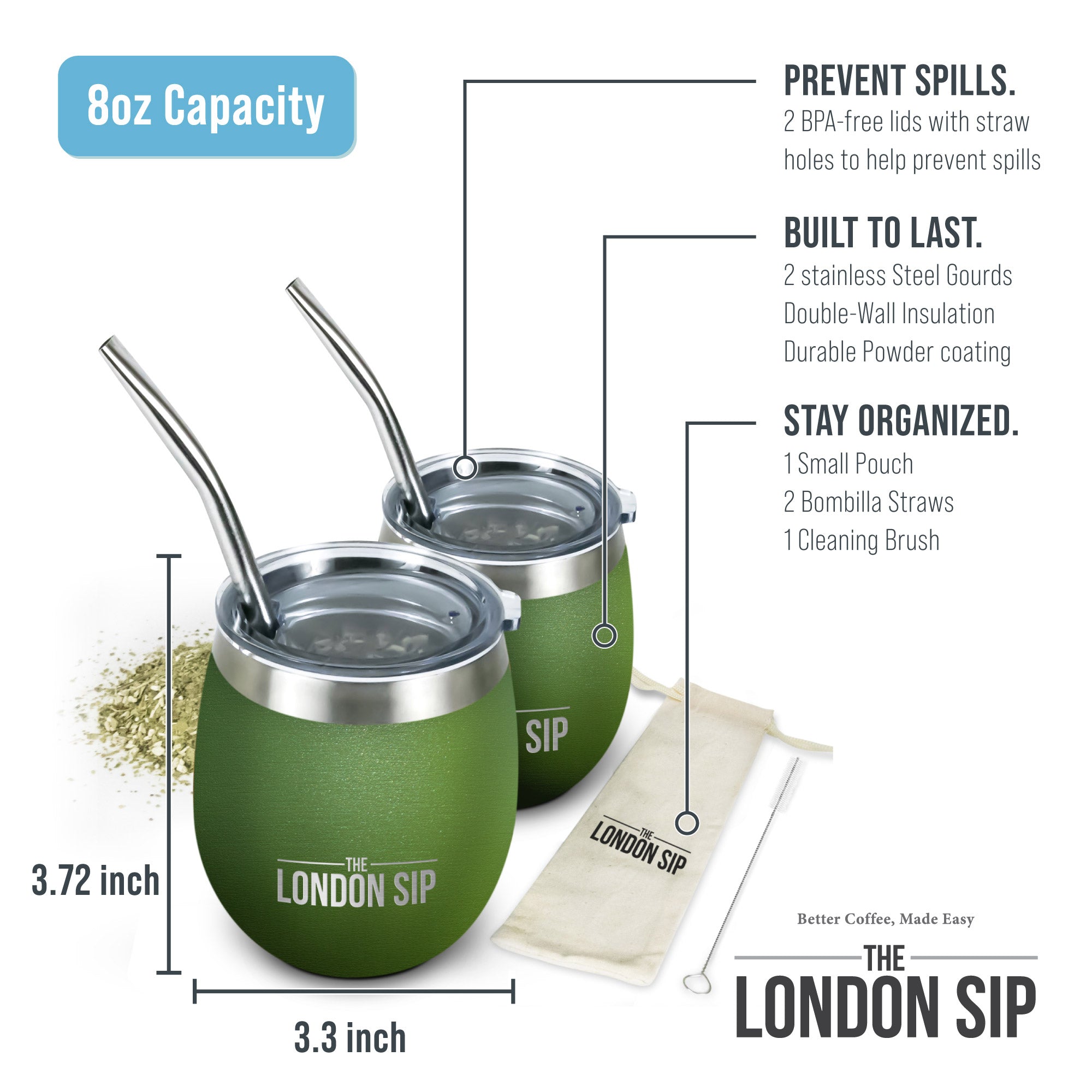Yerba Mate Cup Set