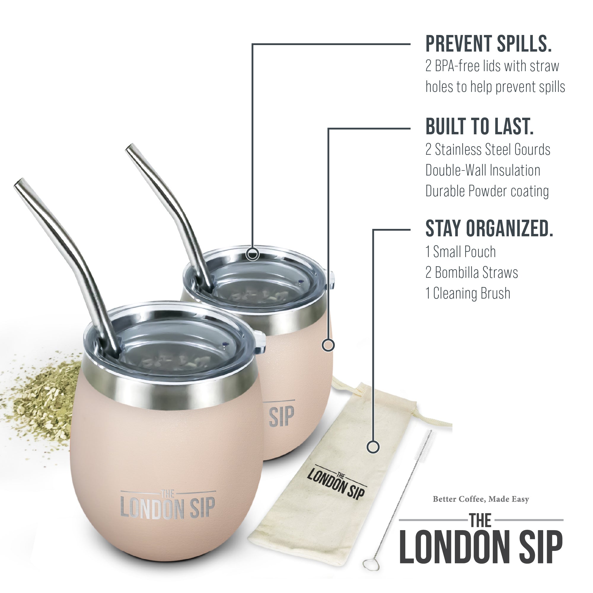 Yerba Mate Cup Set